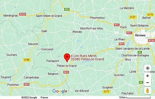 Plan du cabinet - Philippe Cardi - Plélan le Grand - Rennes Plan du cabinet - Philippe Cardi - Plélan le Grand - Rennes